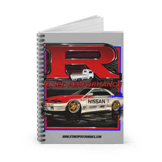 R Tuned Performance Spiral Notebook – Because Horsepower Deserves Handwriting