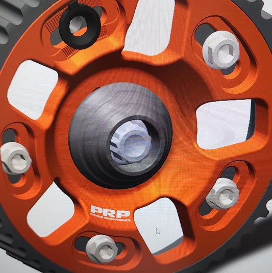 PRP Titanium Cam Gear Bolt and Retainer - Mitsubishi 4G63