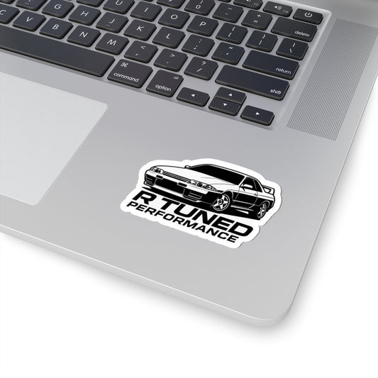 R Tuned Performance Car Stickers, Automotive Decal, JDM Car Art, Cool Gift for Car Enthusiasts, Garage Decor, Sticker for Laptops