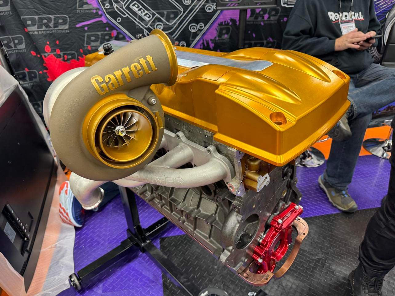 PRP Compressor Cover Anodising