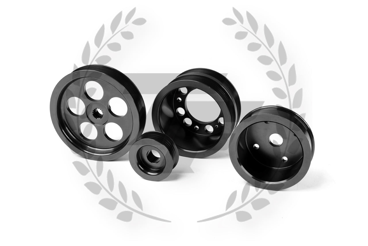 TF Lightweight Aluminum Pulley Kit Mazda RX7 FD3S 13B