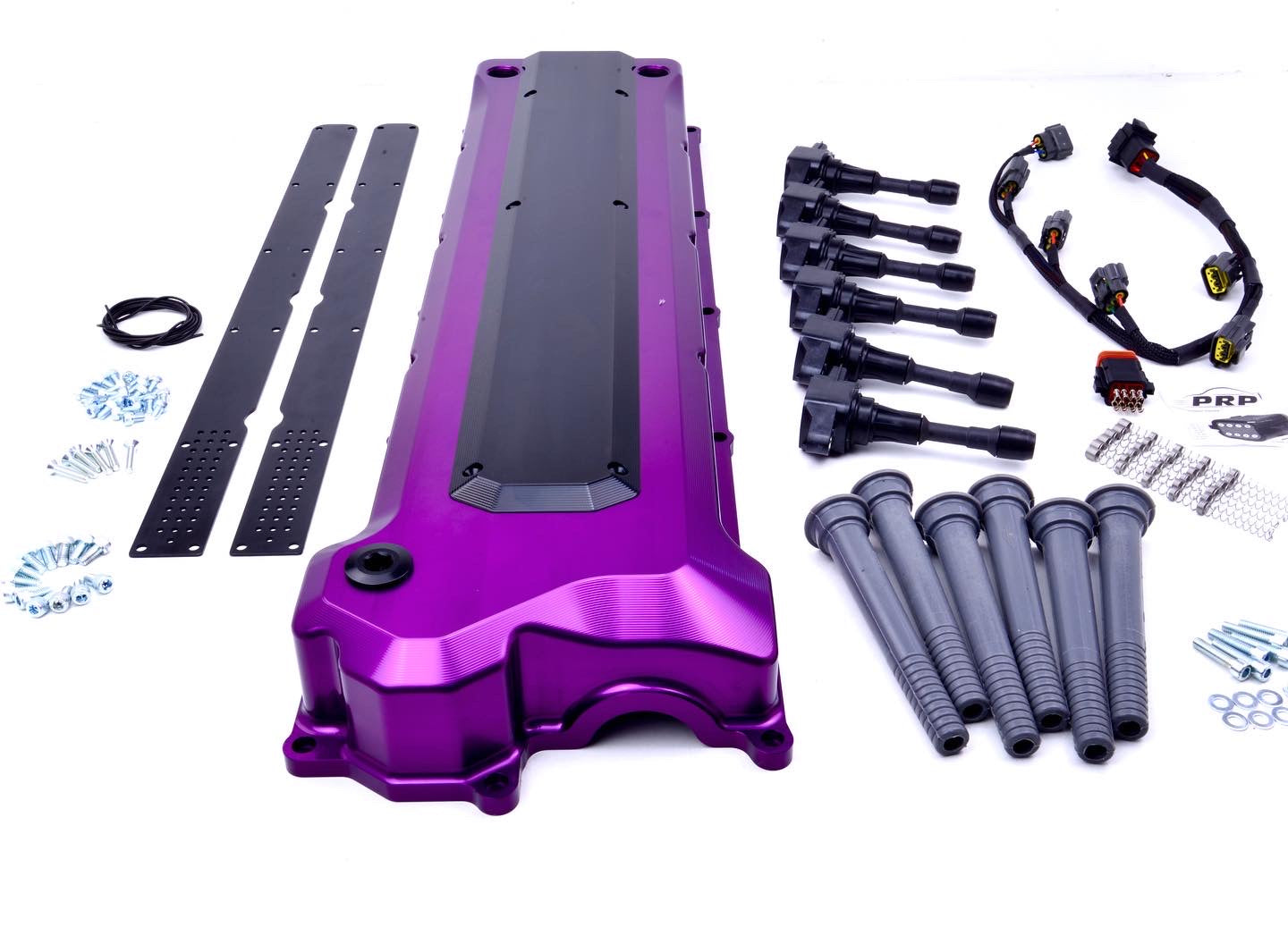 PRP Billet Rocker Cover and Integrated Coil kit - Nissan TB48