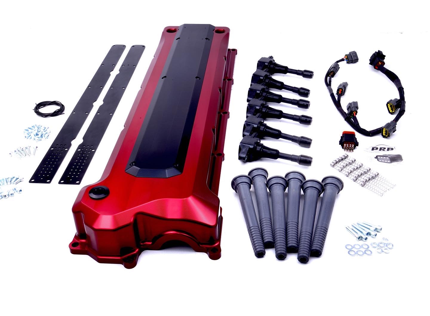 PRP Billet Rocker Cover and Integrated Coil kit - Nissan TB48