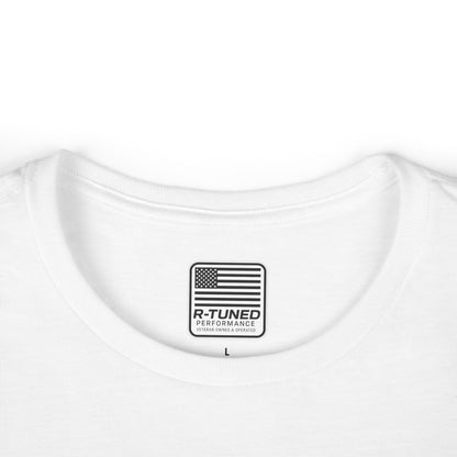 R-Tuned Anime Girl Car Tee — #RBTHEWORLD Racing Graphic Women's T-Shirt