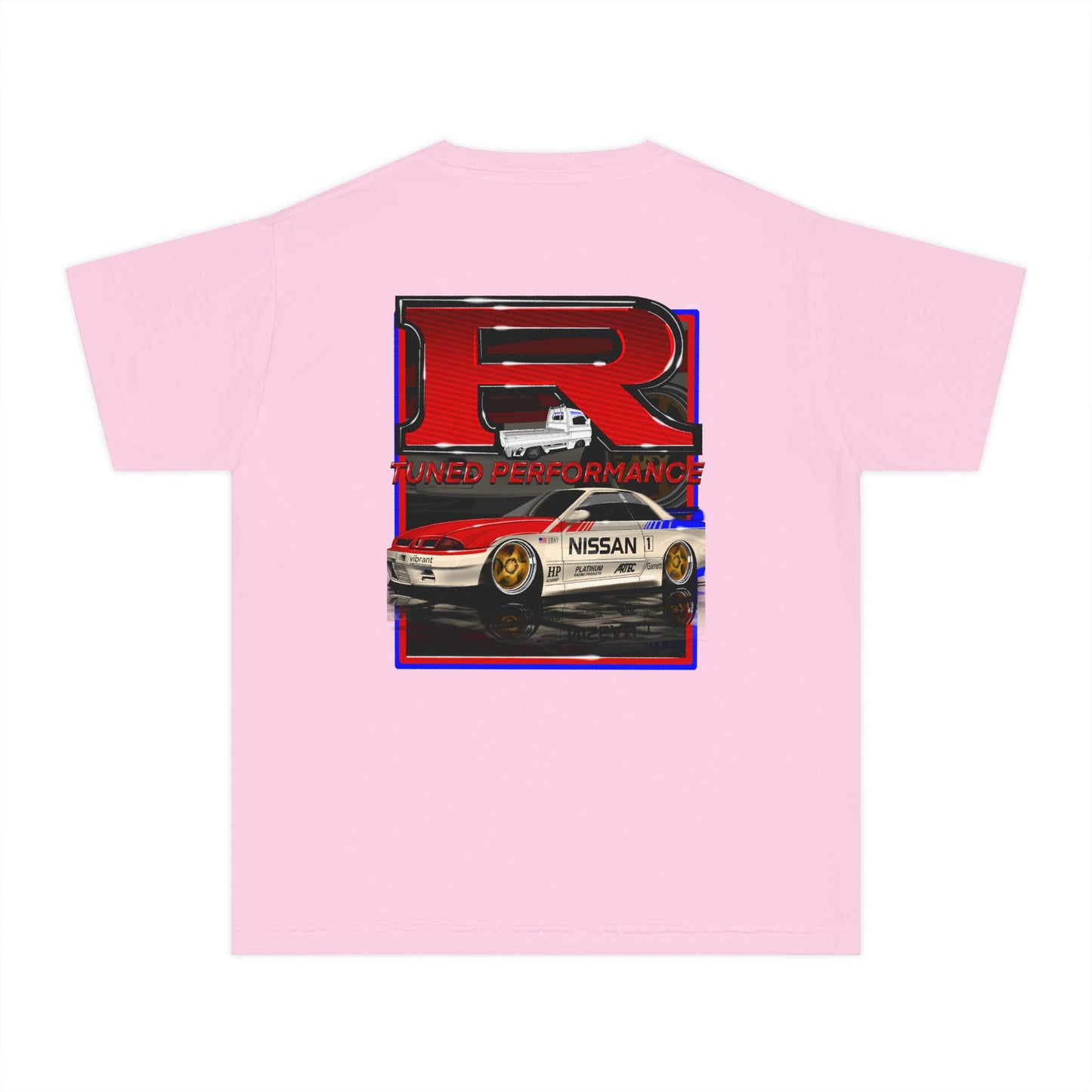 R-Tuned Performance Youth Tee — Nissan Skyline Racing Graphic