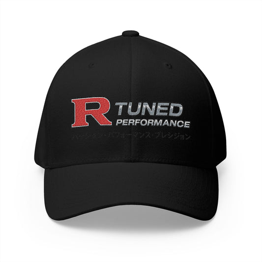 R Tuned Performance Embroidered Cap, Adjustable Baseball Hat, Lifestyle Accessory, Gift for Car Enthusiasts, Custom Headwear