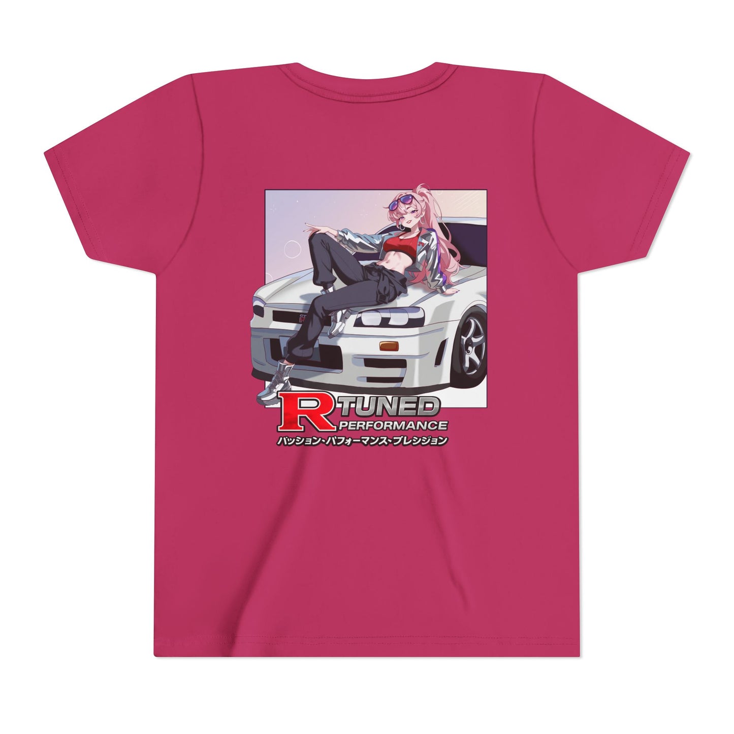 R-Tuned Anime Car Youth Tee