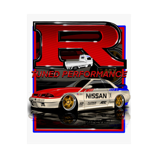 Car Enthusiast Vertical Posters, Automotive Wall Art, Racing Decor, Gifting for Car Lovers, Tuned Performance Prints