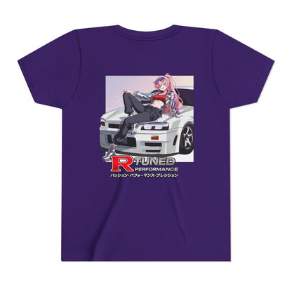 R-Tuned Anime Car Youth Tee