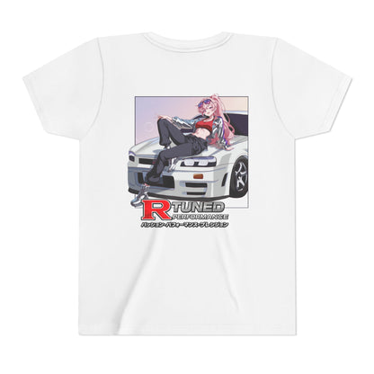 R-Tuned Anime Car Youth Tee