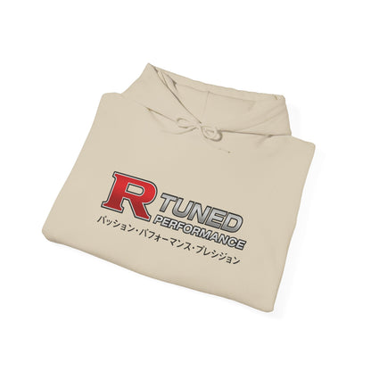 R Tuned Performance Hoodie - Car Enthusiast Sweatshirt, Automotive Gift, Racing Apparel, Unisex Hoodie, Motorsport Style