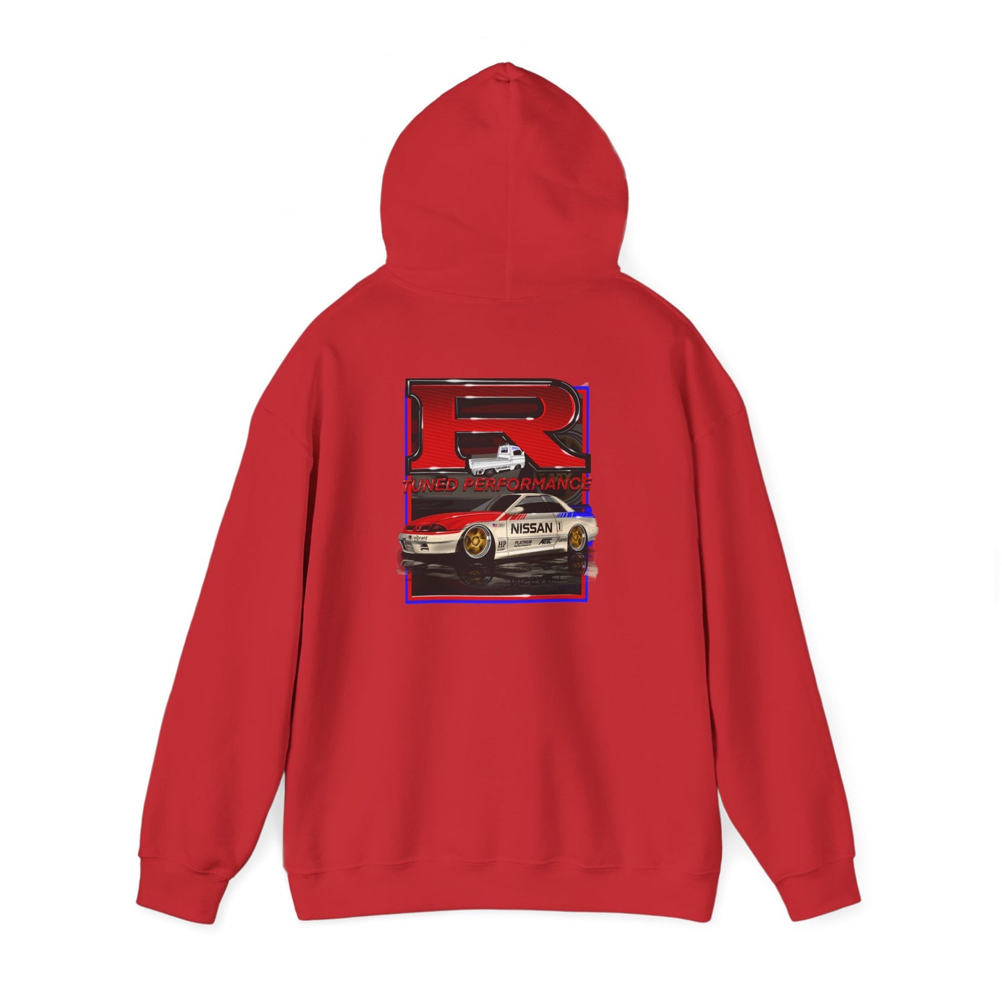 R Tuned Performance Hoodie - Car Enthusiast Sweatshirt, Automotive Gift, Racing Apparel, Unisex Hoodie, Motorsport Style