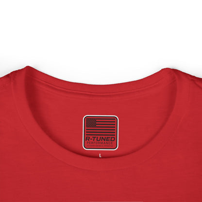 R-Tuned Anime Girl Car Tee — #RBTHEWORLD Racing Graphic Women's T-Shirt