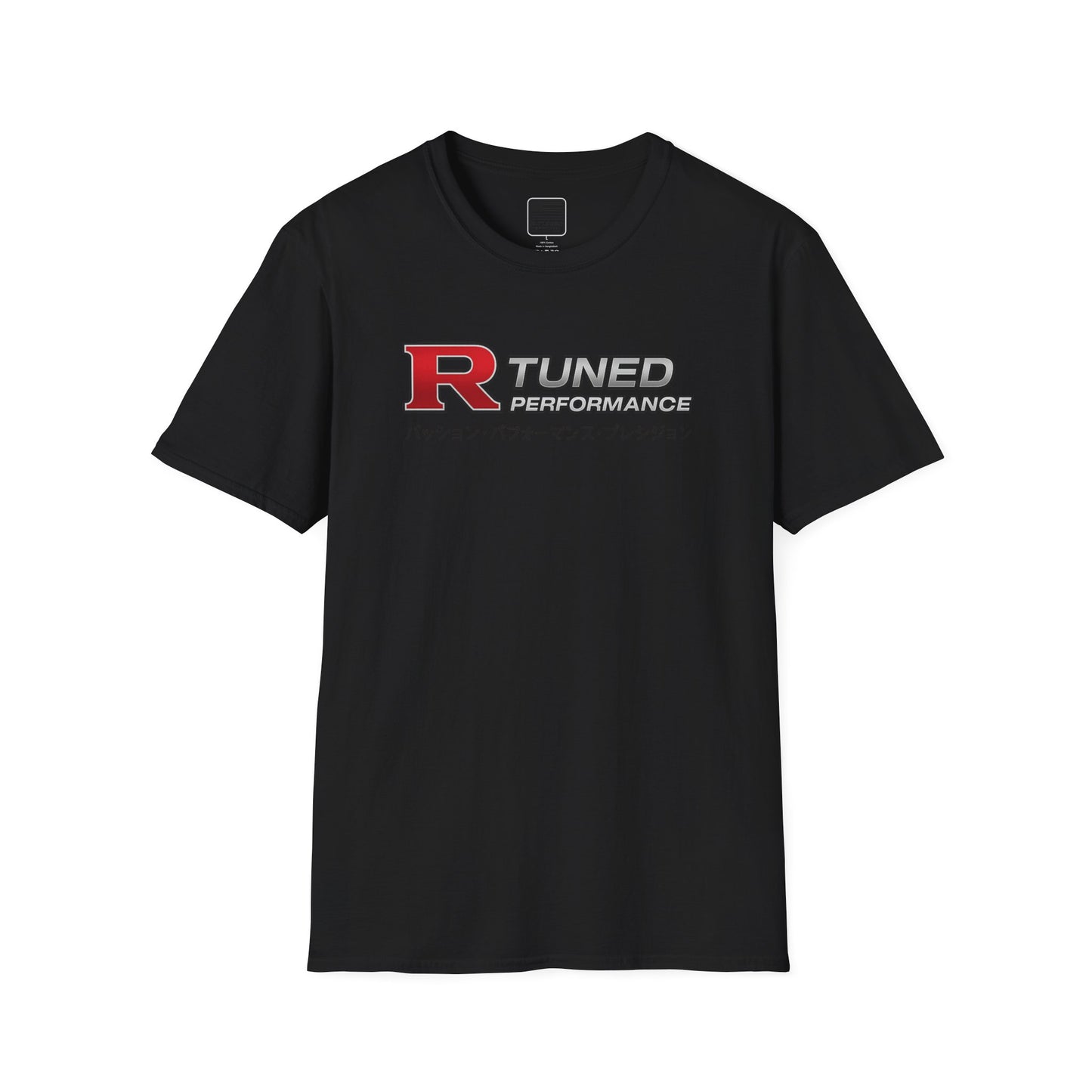 R Tuned Performance Unisex Softstyle T-Shirt | Car Enthusiast Tee, Automotive Gift, Racing Apparel, Streetwear Fashion