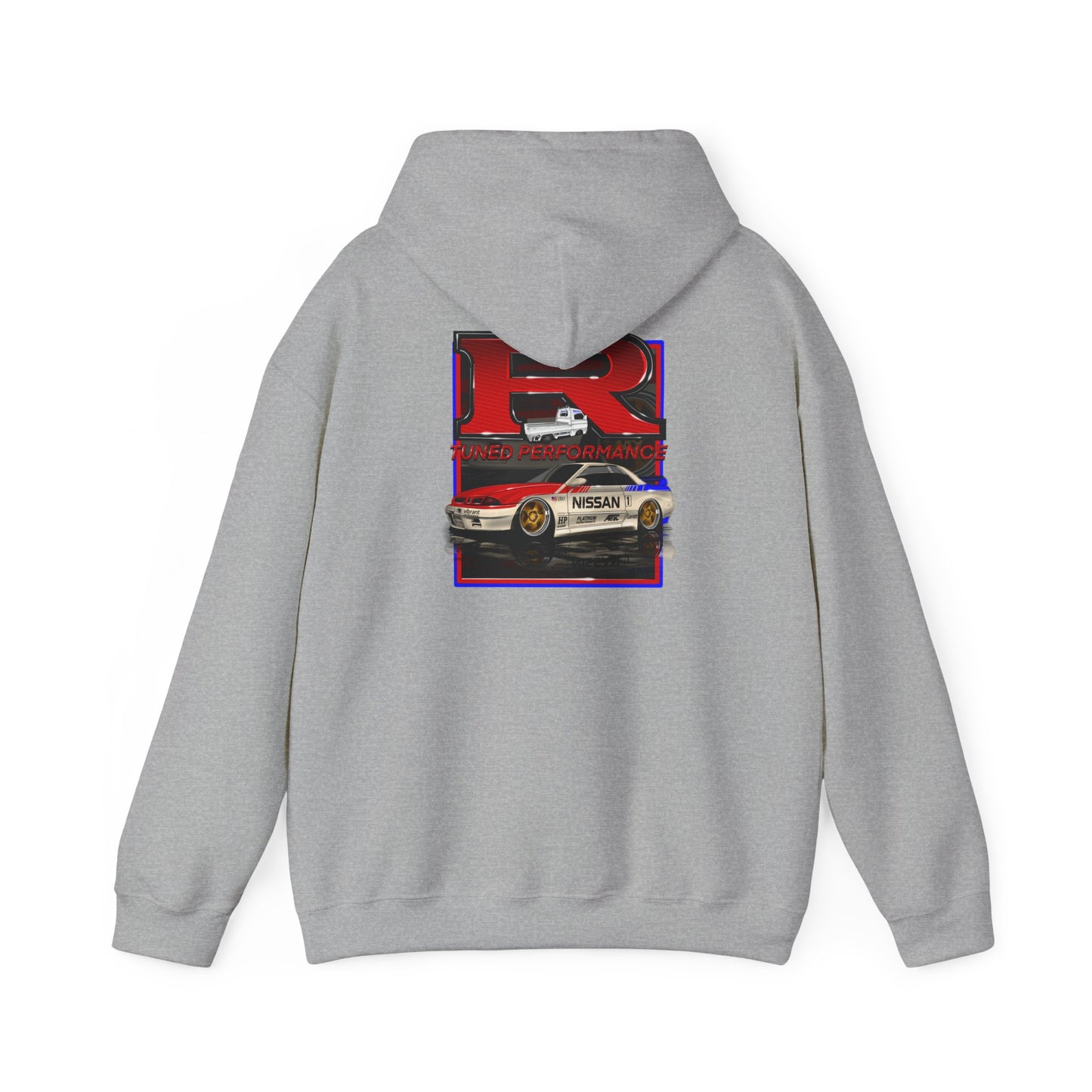 R Tuned Performance Hoodie - Car Enthusiast Sweatshirt, Automotive Gift, Racing Apparel, Unisex Hoodie, Motorsport Style