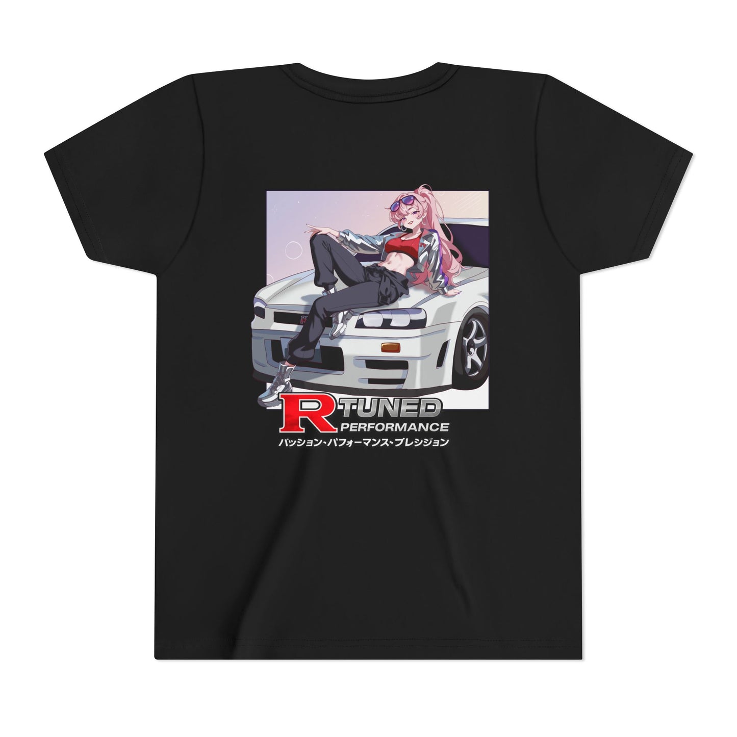 R-Tuned Anime Car Youth Tee