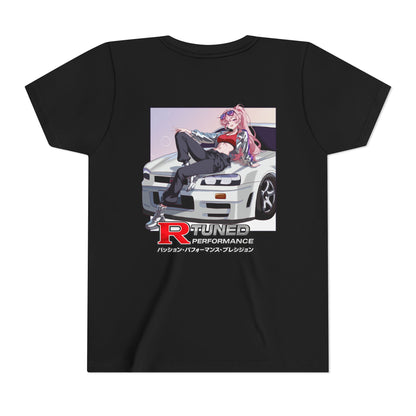 R-Tuned Anime Car Youth Tee