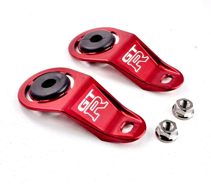 PRP Billet Radiator Brackets inc Titanium Hardware - Nissan 180sx