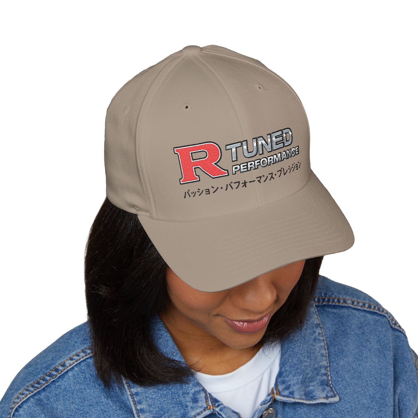 R Tuned Performance Embroidered Cap, Adjustable Baseball Hat, Lifestyle Accessory, Gift for Car Enthusiasts, Custom Headwear
