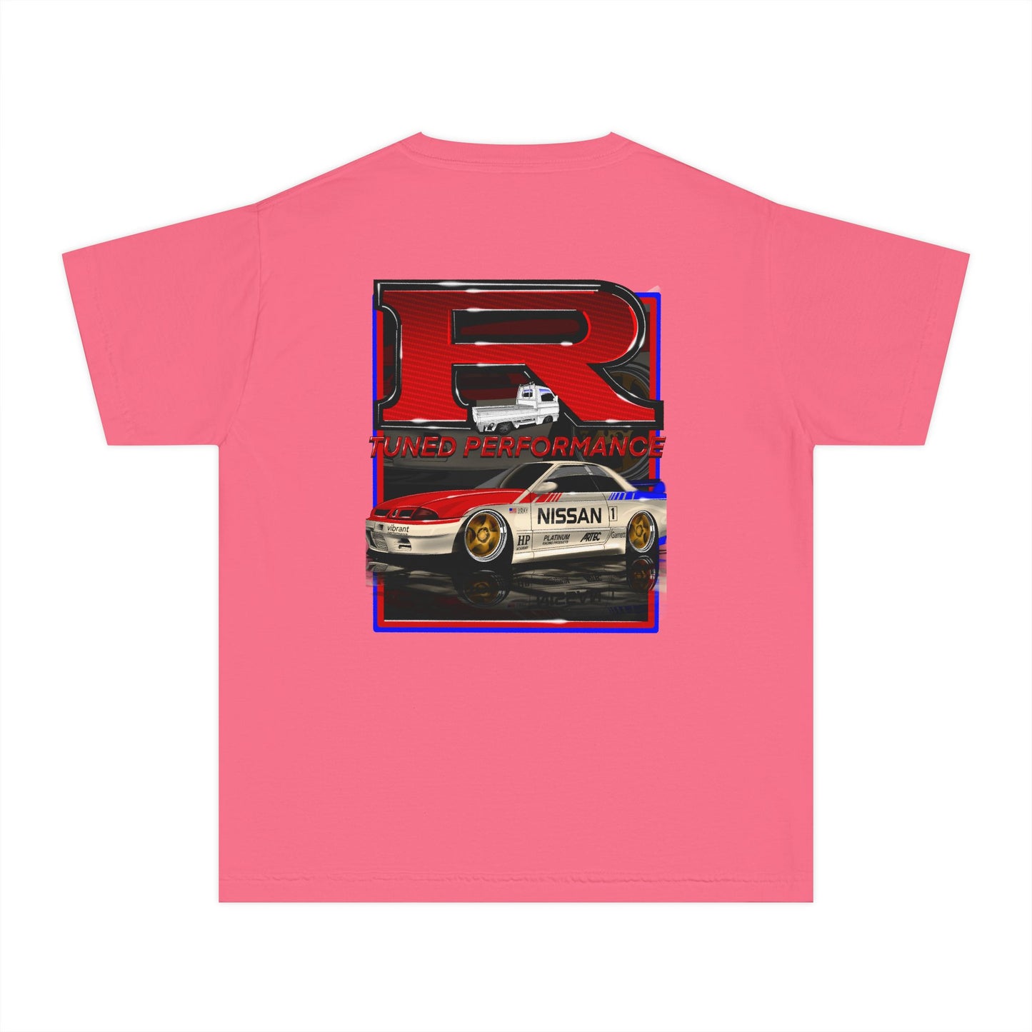 R-Tuned Performance Youth Tee — Nissan Skyline Racing Graphic