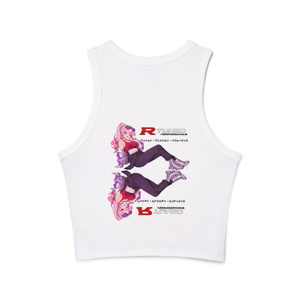 Women's Micro Rib Racer Tank Top