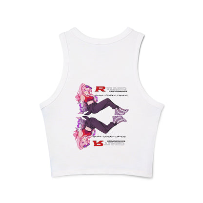 Women's Micro Rib Racer Tank Top