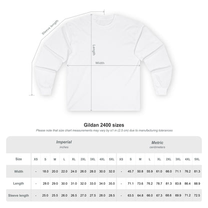 Long Sleeve Tee - #RBTHEWORLD - Perfect for Casual Wear, Gifts, Travel, Summer Festivals