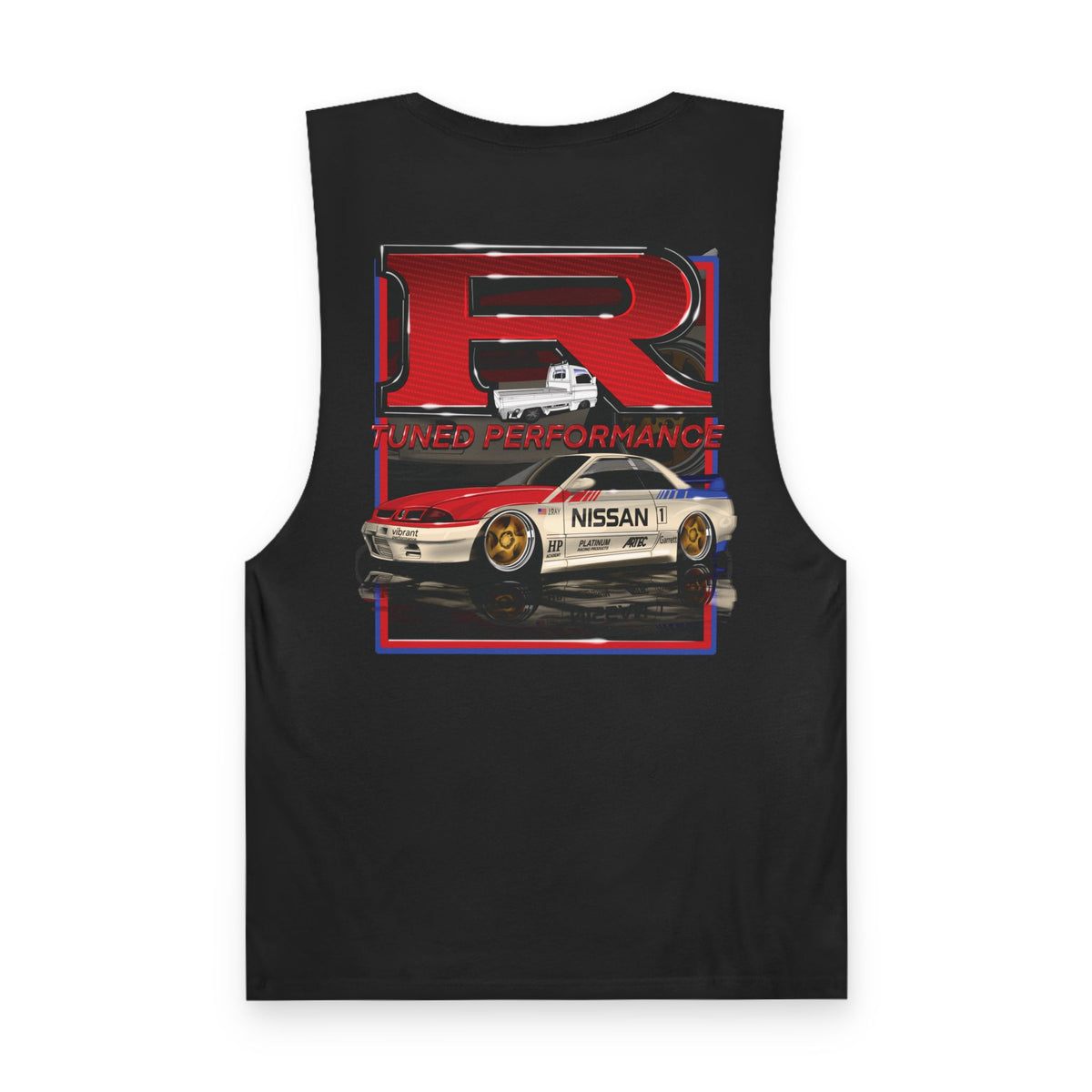 RBTheWorld Nissan GT-R Tank Top — Racing Performance Muscle Tee