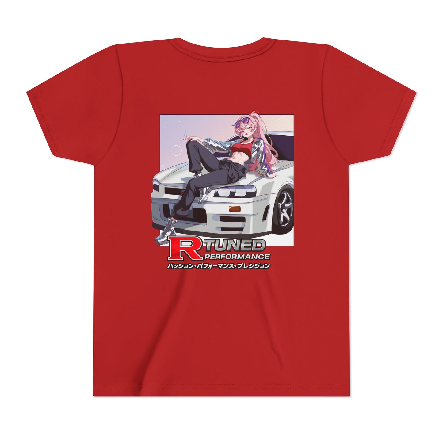 R-Tuned Anime Car Youth Tee