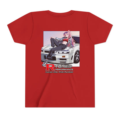 R-Tuned Anime Car Youth Tee
