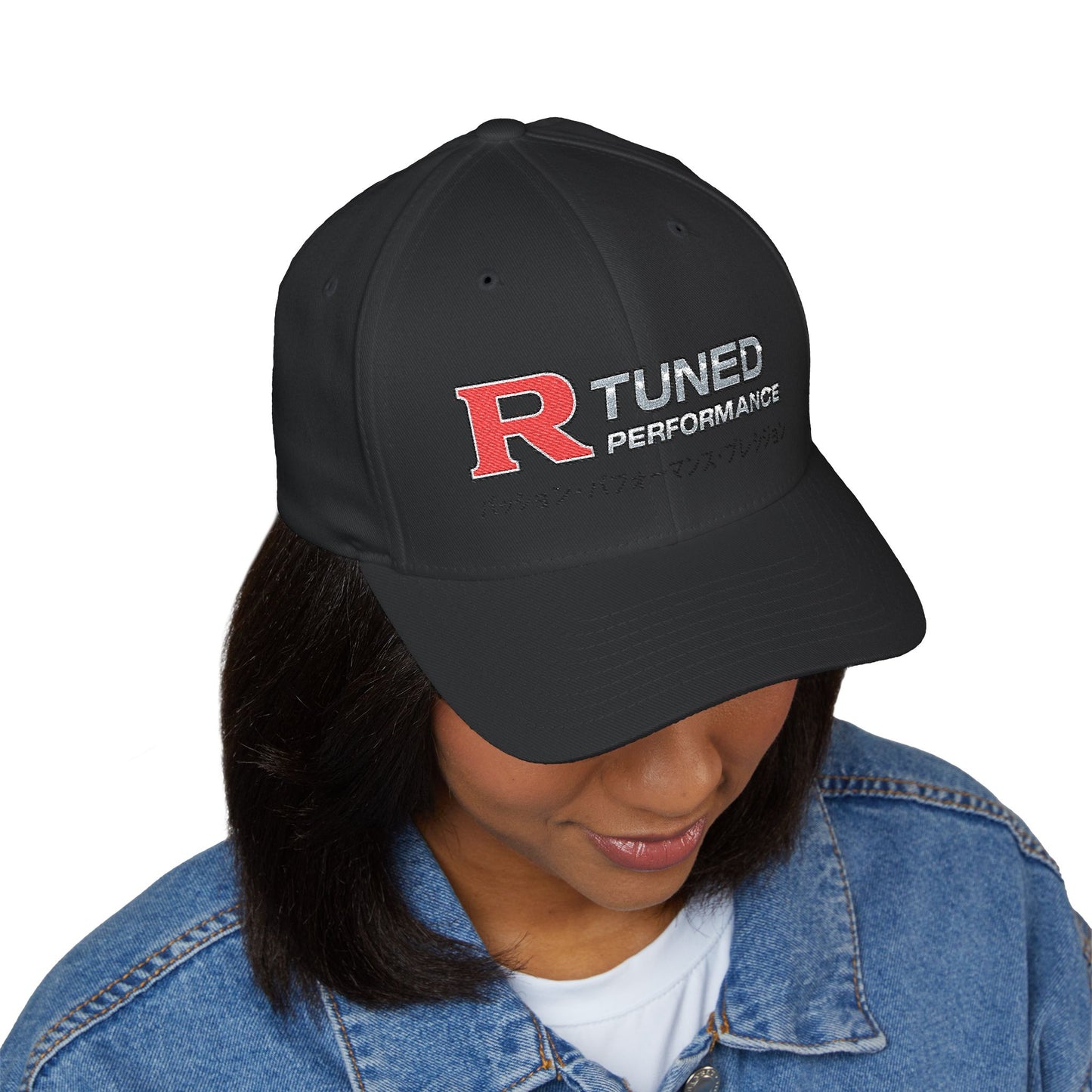 R Tuned Performance Embroidered Cap, Adjustable Baseball Hat, Lifestyle Accessory, Gift for Car Enthusiasts, Custom Headwear