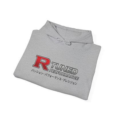 R Tuned Performance Hoodie - Car Enthusiast Sweatshirt, Automotive Gift, Racing Apparel, Unisex Hoodie, Motorsport Style