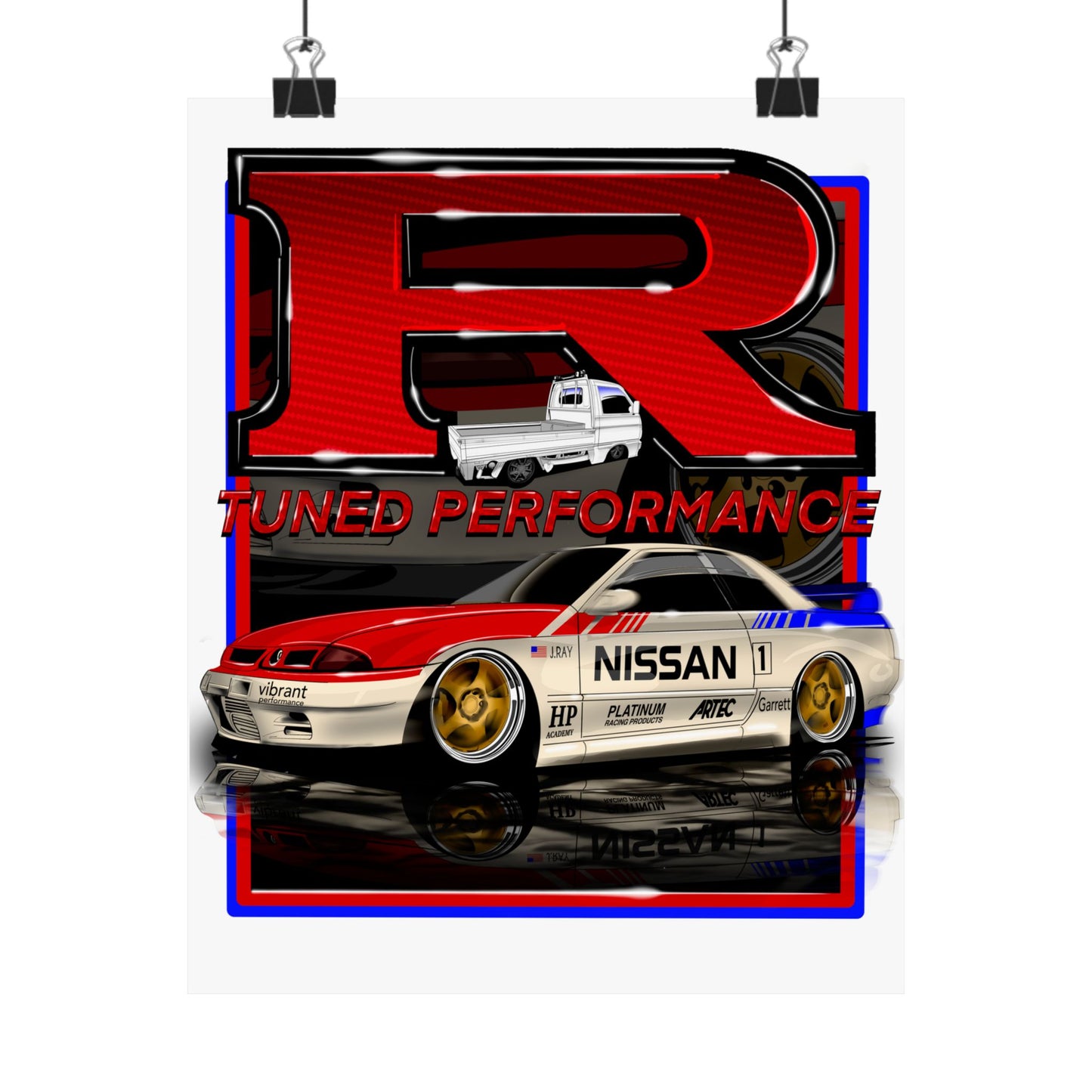 Car Enthusiast Vertical Posters, Automotive Wall Art, Racing Decor, Gifting for Car Lovers, Tuned Performance Prints