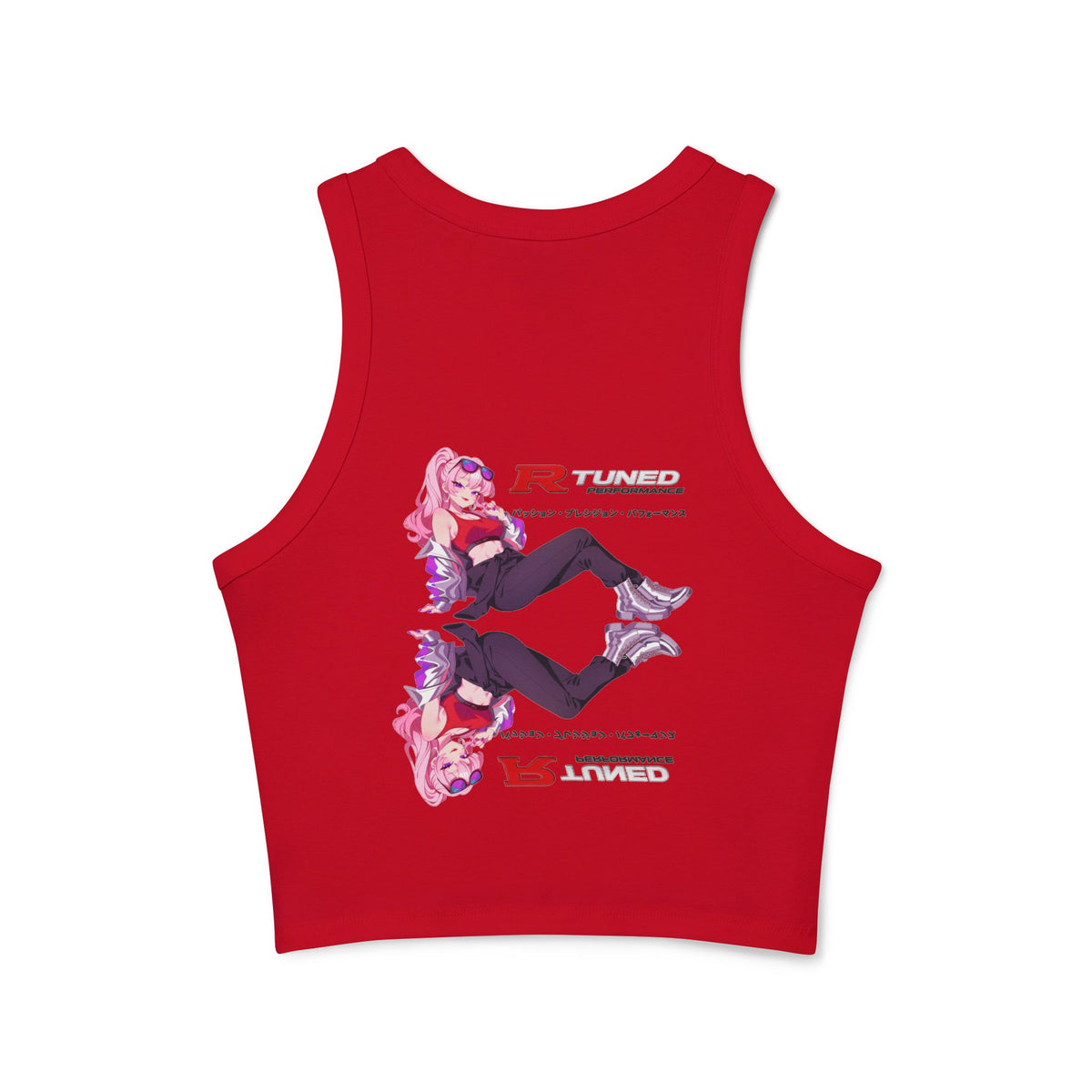 Women's Micro Rib Racer Tank Top