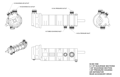 PRP Dry Sump Kit - Nissan RB 4WD