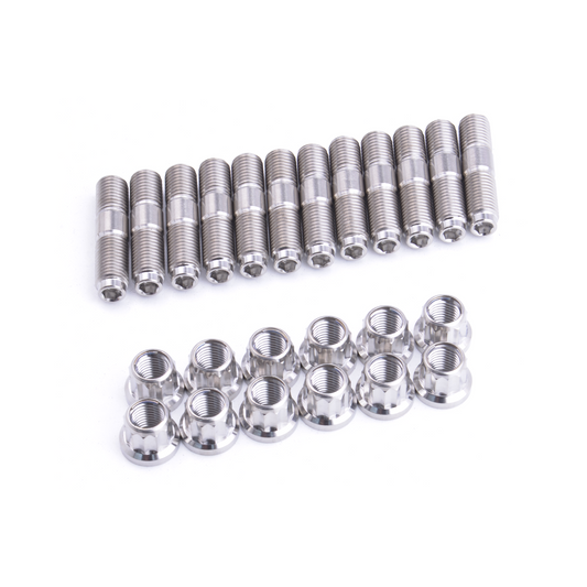 PRP Pro Series Titanium Exhaust Manifold Stud Kit - Mitsubishi Evo 4G63